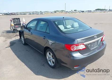 2011 Toyota Corolla Le из США, поврежденный, VIN 2T1BU4EE5BC625916